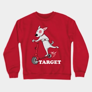 Funny Bullseye Dog Team Member Crewneck Sweatshirt